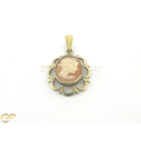 9Ct Gold Cameo Pendant 9Ct Gold Cameo Pendant