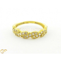22Ct Ladies Ring With Cz Stones 22Ct Ladies Ring With Cz Stones